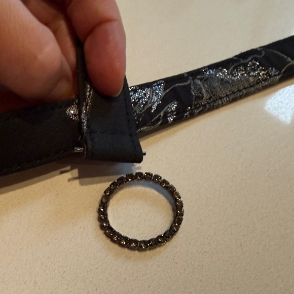 White House Black Market Jacquard Cocktail Floral Midi Dress, Pockets, Size 2 - Picture 12 of 12